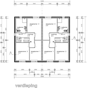 plattegrond eerste verdieping model ijsvogel