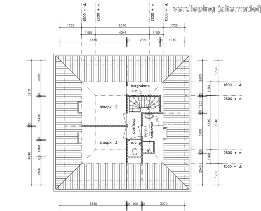 Stern verdieping (alternatief)